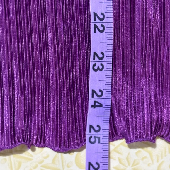 Vintage Traditions Purple Short Sleeve Tee Top - Picture 9 of 10